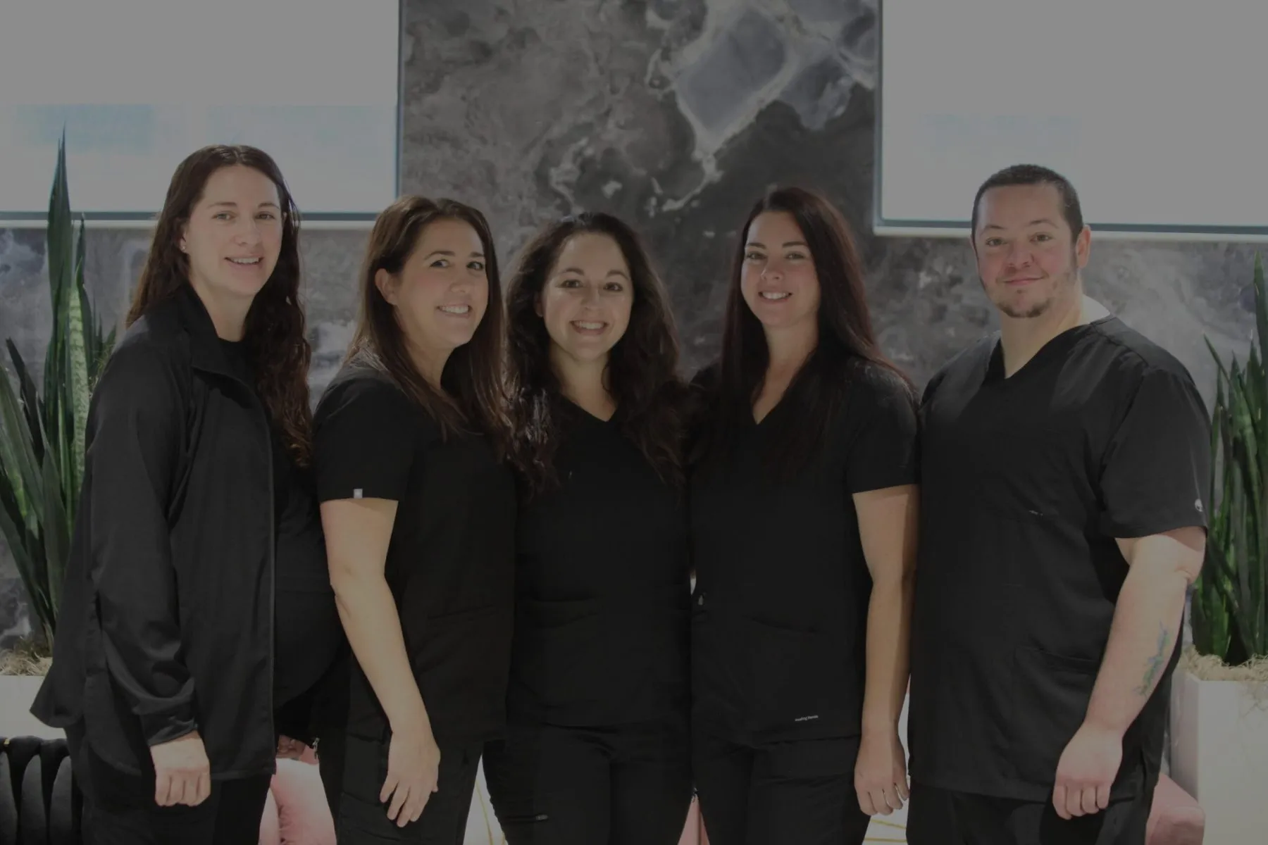 The Cosmetic & Implant Dentistry Westport team together at the practice