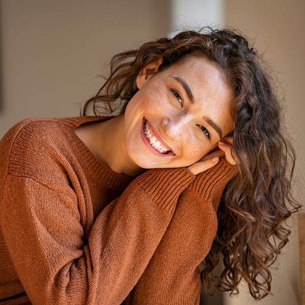 smiling young woman
