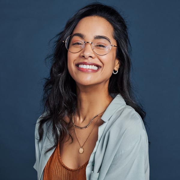 smiling young woman